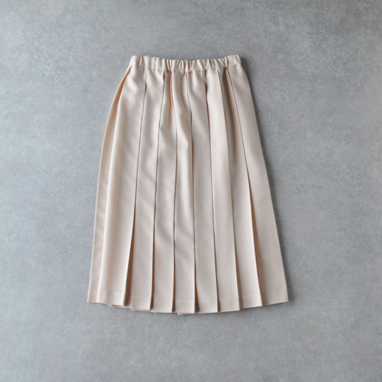 Charpentier de Vaisseau Pleated Skirt Wool Long Brisaiفj